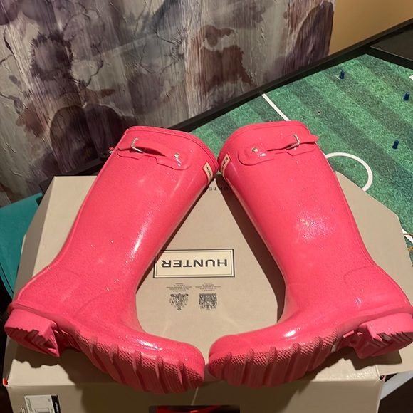 Hunter Starcloud Glitter Rain Boot - Picture 2 of 13